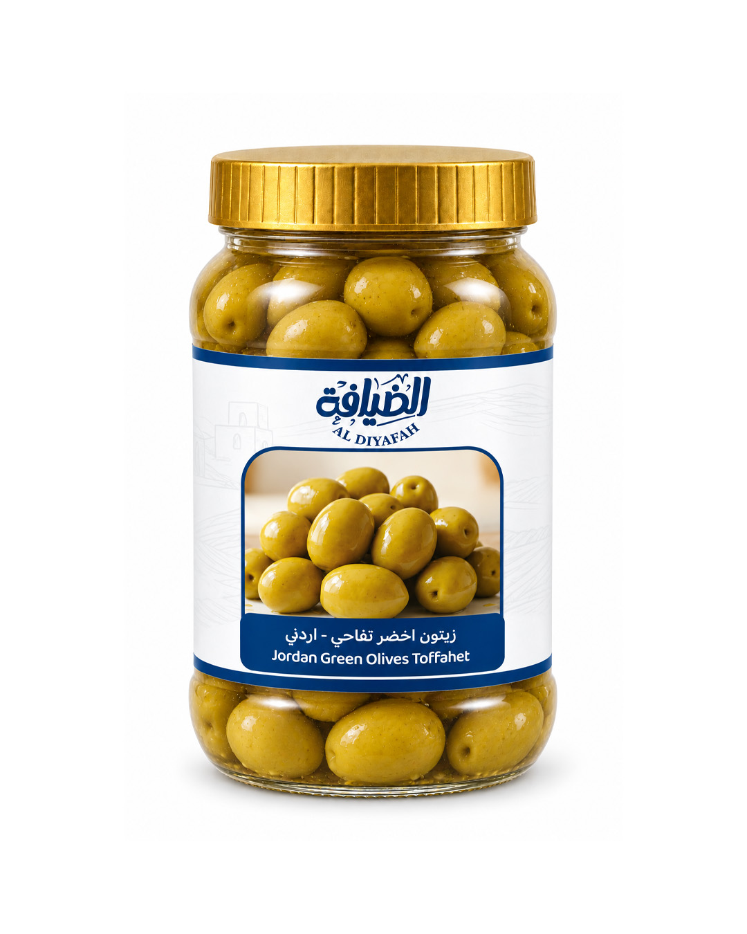زيتون اخضر تفاحي اردني